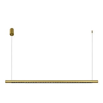 Линейный светильник 100*10*-120 см, *LED, 20W, 4000K, ST-Luce Parilla SL6238.303.01, латунный