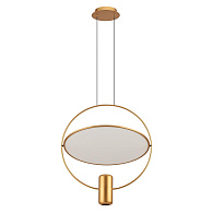 Подвесной светильник 45 2*LED GU10*7W 3000K Odeon Light ORBIT 7028/2L золотой