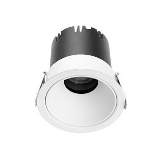 Встраиваемый светильник 8.5 см, 9W, 3000-6000K, Favourite Headset 4784-1C, белый