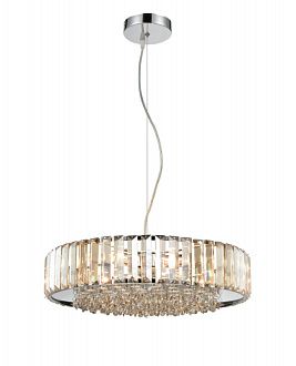 Подвесная люстра  46*111 см, 3*E14 хром Vele Luce Vistosa VL1563P03