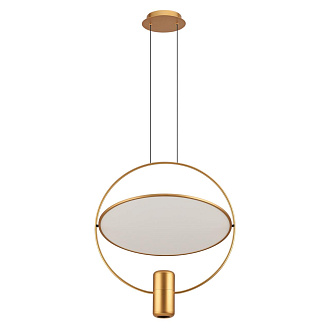 Подвесной светильник 45 2*LED GU10*7W 3000K Odeon Light ORBIT 7028/2L золотой