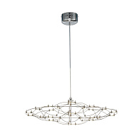 Подвесная люстра 58,5*219 см, 1*LED, 23W, 3000-6000К, Favourite Thinner 4305-6P хром