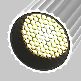 Встраиваемый светильник Ceiling 6*10*14,4 см, GU10 10W Maytoni Technical Calipso C110CL-01-GU10-W белый, вр 5,5 см