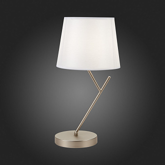 Прикроватная лампа 22 см, 40W,  EVOLUCE  DENICE  SLE300104-01  Никель