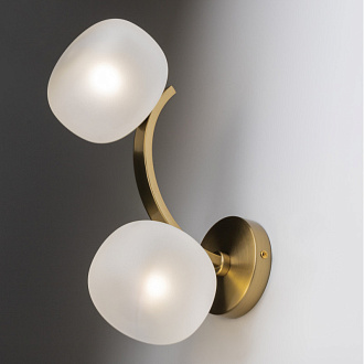 Бра 31 см, Freya Donuts FR5444WL-02BS, латунь