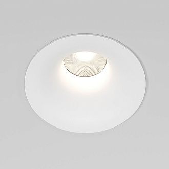 Потолочный акцентный светильник 8*8*6 см, LED, 15W, 4000K, Elektrostandard Bliss 25070/LED, белый, вр 7,5 см