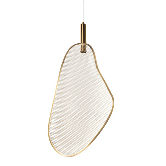 Подвесной светильник *20*60 см, 1*LED*3W, 3000K, Loft It Leaf 10349/M, Бронза