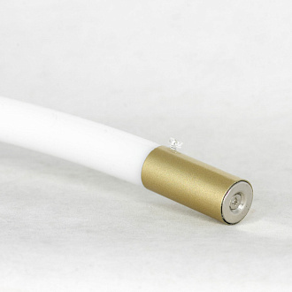 Торшер Lussole RIVER LSP-0651 матовое золото