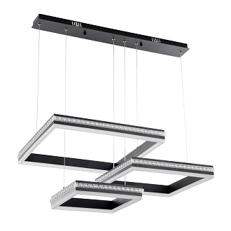 Подвесной светильник 75*52*135 см, 210W, 3000 / 6000K, Черный LED4U 8596-500-400-300