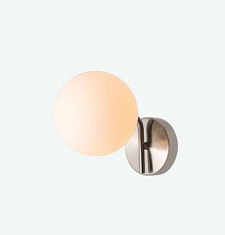Бра L200 x W130 x H160, мм, 1*40W, SAND NICKEL (Песчаный Никель) Rilon 74527/1W SAND NICKEL