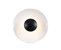 Бра 35 см, LED 6W, 3000K Синди черный/белый Kink Light 08467-35,19