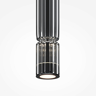 Подвесной светильник 8*8*365 см, LED, 12W, 3000К, Maytoni Ordo MOD272PL-L12B3K1 черный