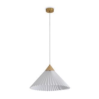 Подвесной светильник 42-225 см, 1*E27*60W Freya insley FR5533PL-01BS1, Латунь