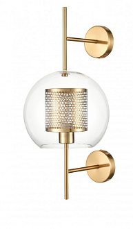 Бра 27*20*55 см, 1*E27 латунь Vele Luce Coro VL5524W41