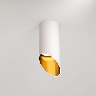 Светильник 6 см, Technical C044CL-01-15GU10-W, белый-золото