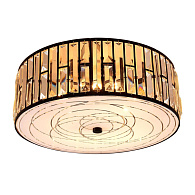 Люстра потолочная Citilux ГЕРМЕС CL331171, диаметр 51 см,  Черный