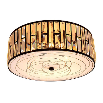 Люстра потолочная Citilux ГЕРМЕС CL331171, диаметр 51 см,  Черный