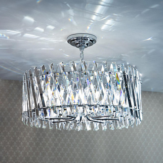 Люстра 60 см Citilux Ингвар CL334281 хром