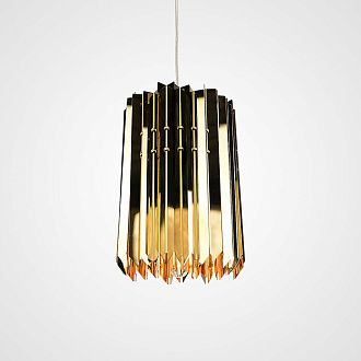 Подвесной светильник Tom Kirk Facet Pendant Gold 21*21*21 см, 1*E27*60W, ImperiumLoft 40.1457, Золотистый