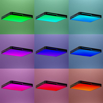 Светильник 50 см, 95W, 3000-5500K Citilux CL724K95GL1 Купер Лайн Черный с RGB