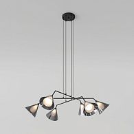 Подвесной cветильник 105*105*140- см, 6*G9*20W, Eurosvet Enigma, 70161/6 черный Smart, 4690389210150