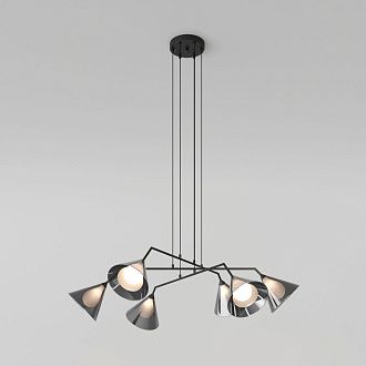 Подвесной cветильник 105*105*140- см, 6*G9*20W, Eurosvet Enigma, 70161/6 черный Smart, 4690389210150