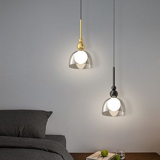 Подвесной светодиодный светильник Inodesign Igrens Black 44.1830