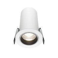 Встраиваемый спот 7,5 см, 12W, 4000K, Maytoni Technical Focus Led DL125-L12-4K-W, белый, вр 7 см