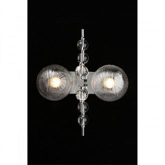 Бра 20*37*46 см, 2*E27, 40W, Aployt MELANI APL.821.01.02, хром