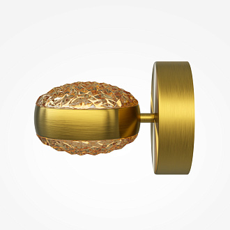 Бра 14*18,7*14 см, LED, 3000К, Maytoni Mind MOD299WL-L10BS3K латунный