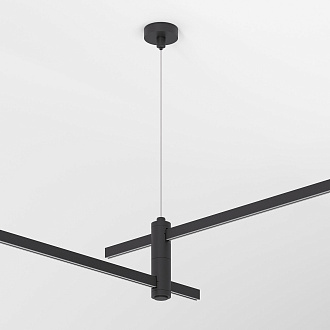 Набор для подвеса двойной Elektrostandard Esthetic Magnetic 85156/00, черный