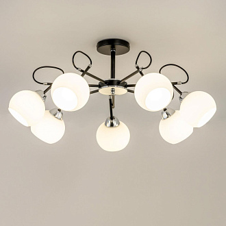 Люстра 72 см Citilux Стивен CL141271 черная