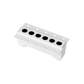 Светильник скрытого монтажа 13*6,6*5,5 см, *9W, 4000K, Lightstar Guarda 081246, Белый; Черный