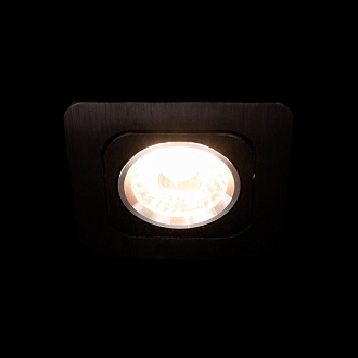 Встраиваемый светильник 10*10*7 см, 1*LED*12W 4000K LOFT IT Screen 10328/A Black черный, вр 7*8,5 см