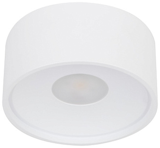 Влагозащищенный светильник 7,6*7,6*5 см, LED, 7W, 3000К, Wertmark  WTA.O01.007.30.07 белый