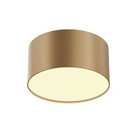 Потолочный светильник 6 см, LED*12W, 2700K, Maytoni Zon 120° C032CL-12W2.7K-RD-MG, Матовое Золото