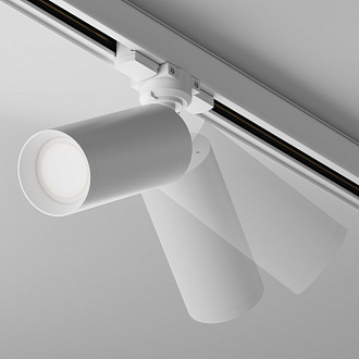Трековый светильник трехфазный Maytoni Technical Focus TR028-3-GU10-W Белый