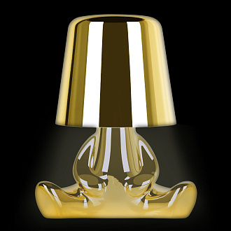 Настольная лампа 14*16 см, 1*LED*3W LOFT IT Brothers 10233/E Gold золото