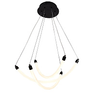 Подвесная люстра 52 см, 22W, 3000-6500K, F-Promo Hammock 4468-3P, черный