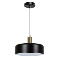 Светильник подвесной 28*18 см, 1*E27 ARTE Lamp SKAT A7052SP-1BK черный