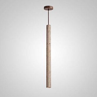 Подвесной светильник FAJER H60 4,5*4,5*60 см, 1*G9*40W, ImperiumLoft fajer01, Коричневый