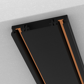 Шинопровод 100 см накладной Maytoni Technical Magnetic track system Radity TRX084-111B черный