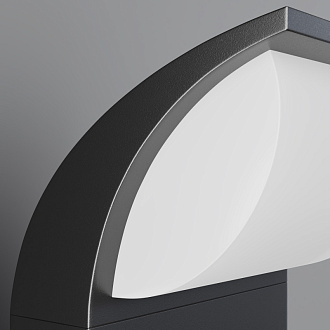 Садово-парковый светильник 15*11*80 см, LED, 7W, 3000К, Maytoni Stock O446FL-L7GF3K серый