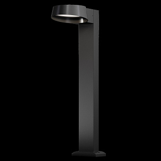 Садово-парковый светильник 23,8*16,2*65 см, LED, 12W, 3000К, Maytoni SHARE O443FL-L12GF3K серый
