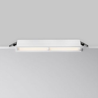 Встраиваемый светильник DL100-12W2.7-3-4K-W 22,6*2,9*-3,5 см, *LED*12W, 4000K, Maytoni technical Parete DL100-12W2.7-3-4K-W, Белый, вр 2,6*22 см