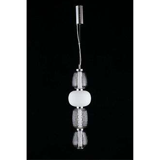 Подвесной светильник 17*100-190 см, 1*LED, 29W, 3000K, Aployt Oliwcia APL.319.16.29, хром