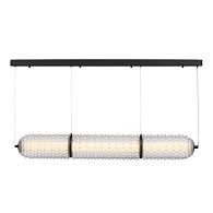 Подвесной светильник 104*15*150 см, 1*LED*37W, 4000K, ST-Luce Saguaro SL6144.413.01, черный