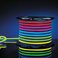 Светодиодный гибкий неон Гибкий неон 220V 12W 80Led 5050 IP67 односторонний RGB, 50 м Elektrostandard