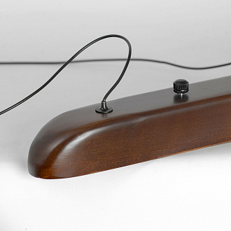 Линейно-подвесной светильник 130*50/120 см, 1*led*25W 3000K Lussole Lassen LSP-7260 коричневый