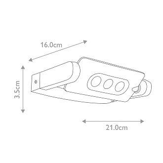 Настенный фонарь Elstead Lighting, Арт. SIGMUND-3W
